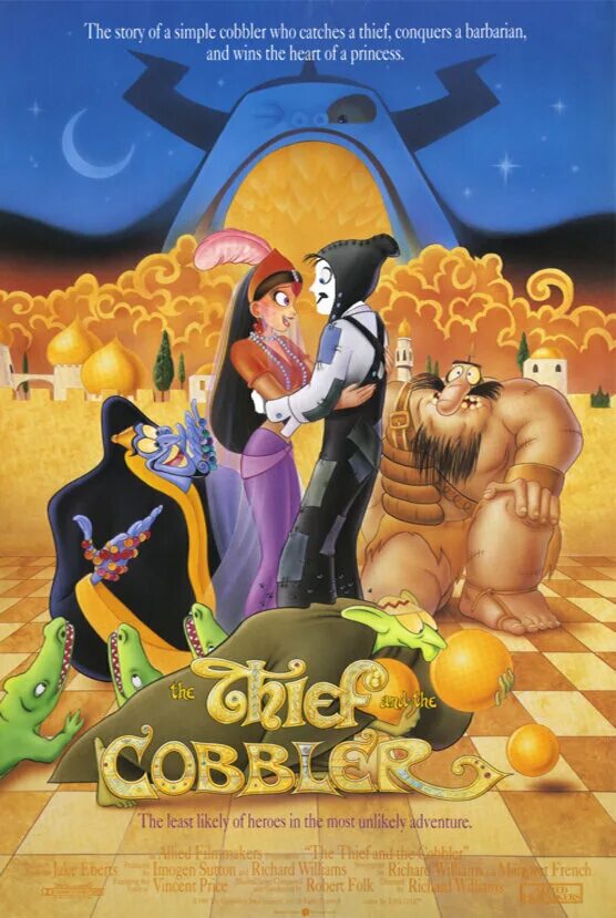 Вор и сапожник режиссерская версия. The thief and the cobbler. Вор и сапожник мультфильм 1993. Принцесса и сапожник 1993. The princess and the cobbler.