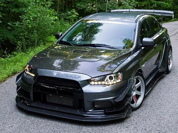 Винил на крышу! - Mitsubishi Lancer Evolution X, 2 л, 2009 года просто так DRIVE