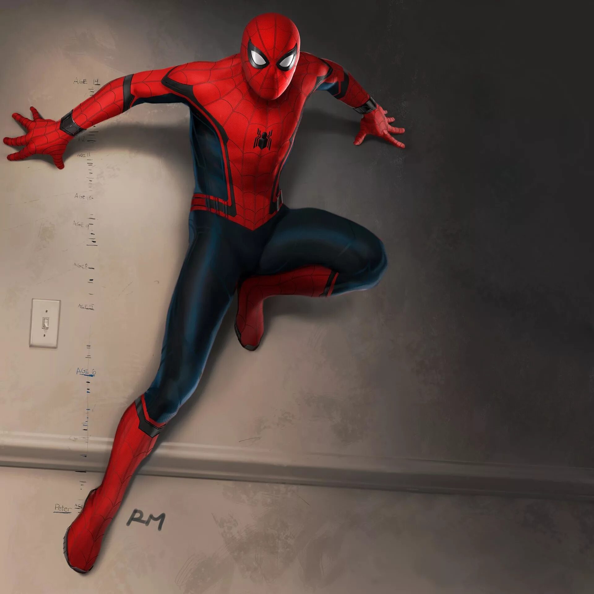 Человек паук возвращение домой полностью. Ryan meinerding spider man. spider man homecoming suit. костюм человека паука. человек паук арт костюмы.