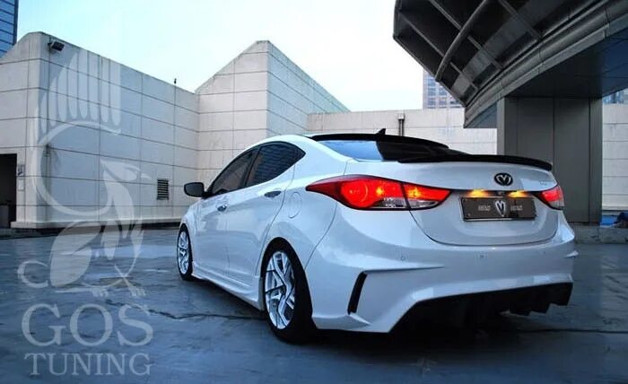 Тюнинг - Комплект боковых порогов Zest на Hyundai Elantra 5 (Avante MD)