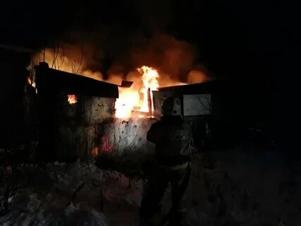 Сожгли в гараже