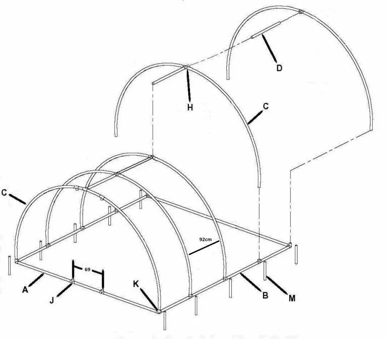 Парник из пропиленовых трубок чертежи. Парник из пропиленовых труб чертежи. Теплица Митлайдера арочная чертежи. Чертежи теплицы из пропиленовых труб. Гнуть теплицу