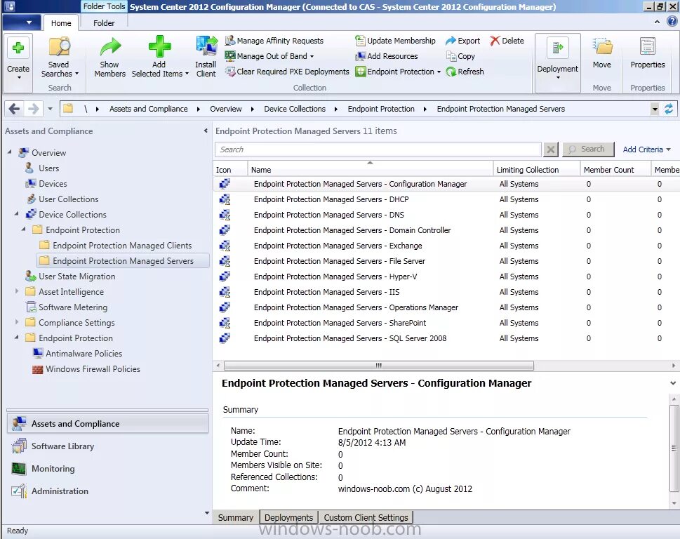 System Center configuration Manager. Менеджер конфигураций программы. System Center Endpoint Protection. DHCP диспетчер серверов. Configuration collection