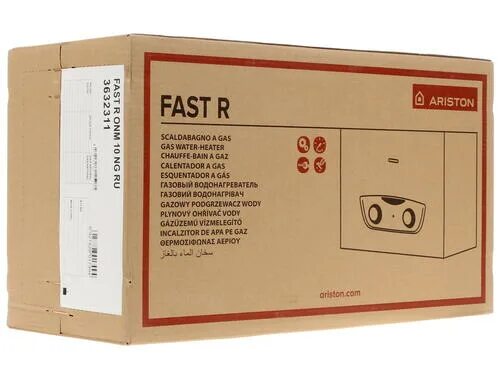 Fast r 10. Колонка газовая fast 3632311 ONM 10 ng. Водонагреватель газовый Ariston fast 10l ng. Аристон фаст р. Fast r ONM 10 ng ru 3632311.