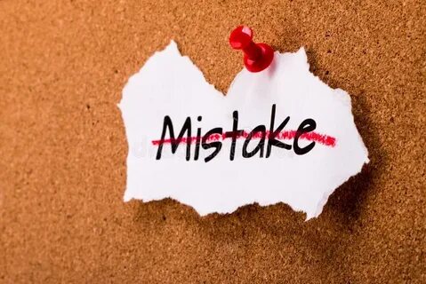 Mistake but