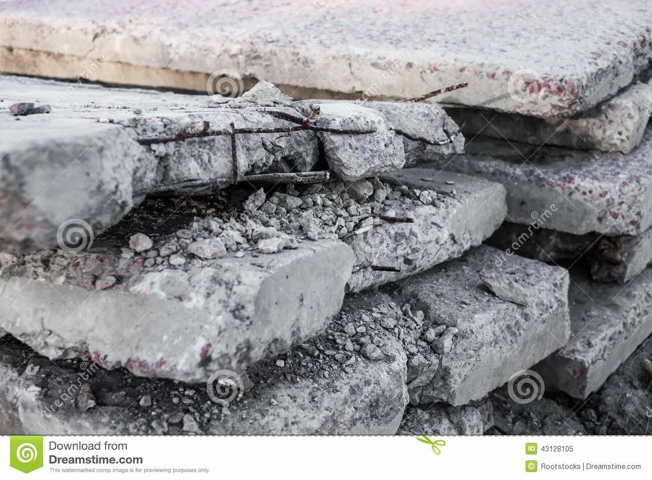 Damaged blocks