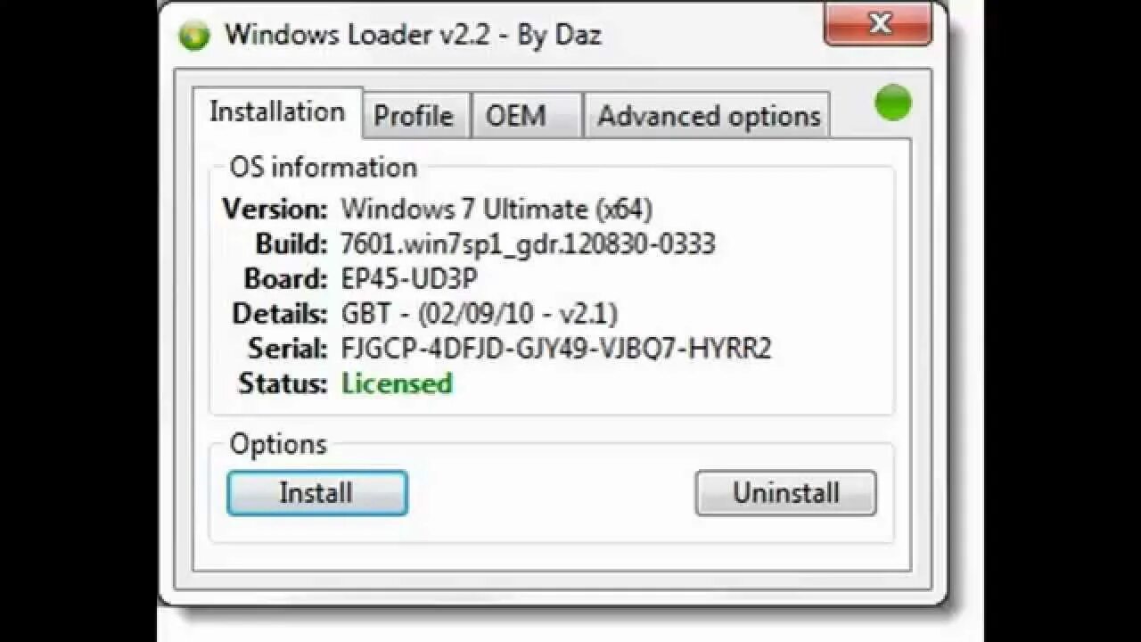 Windows Loader. Windows Loader 2.2.2 by Daz. Активатор Windows 7 Loader. Windows 7 Loader by Daz.