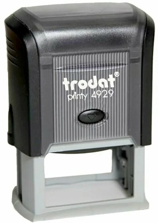 Trodat Printy 4927 Автоматическая оснастка для штампа (штамп 60 х 40 мм.), Серый