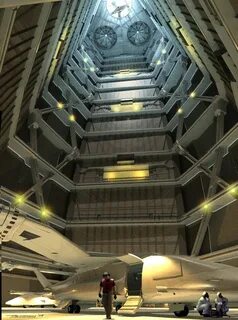 Inside tower