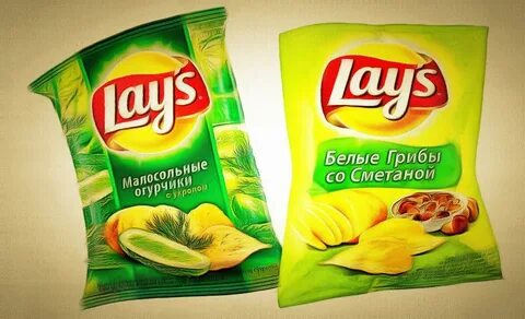 Чипсы малосольные огурчики