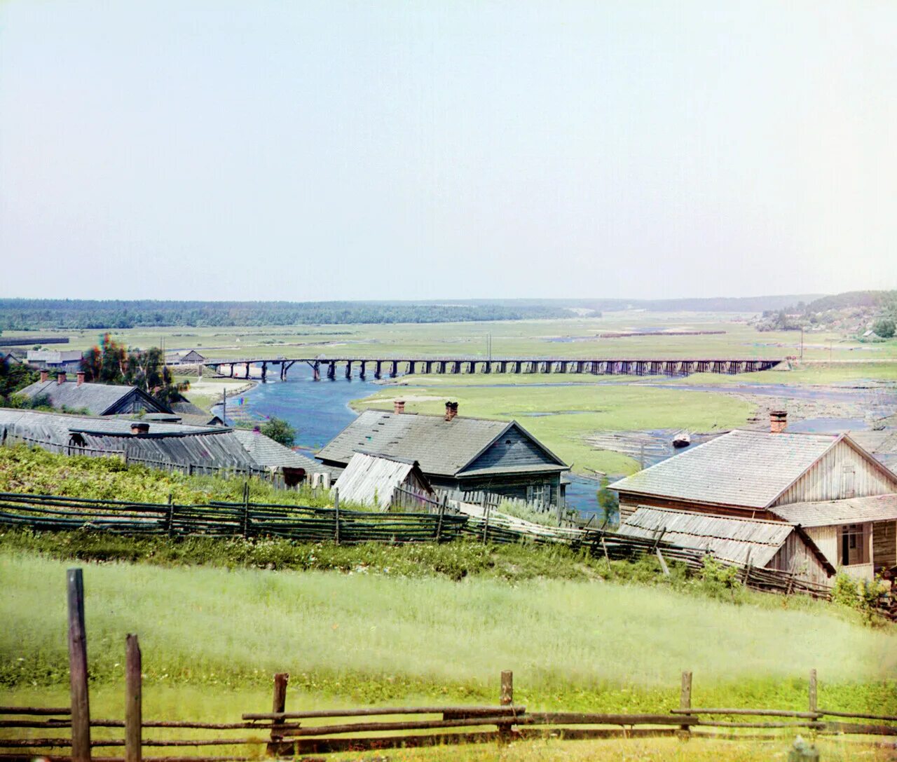 Село через 20 лет