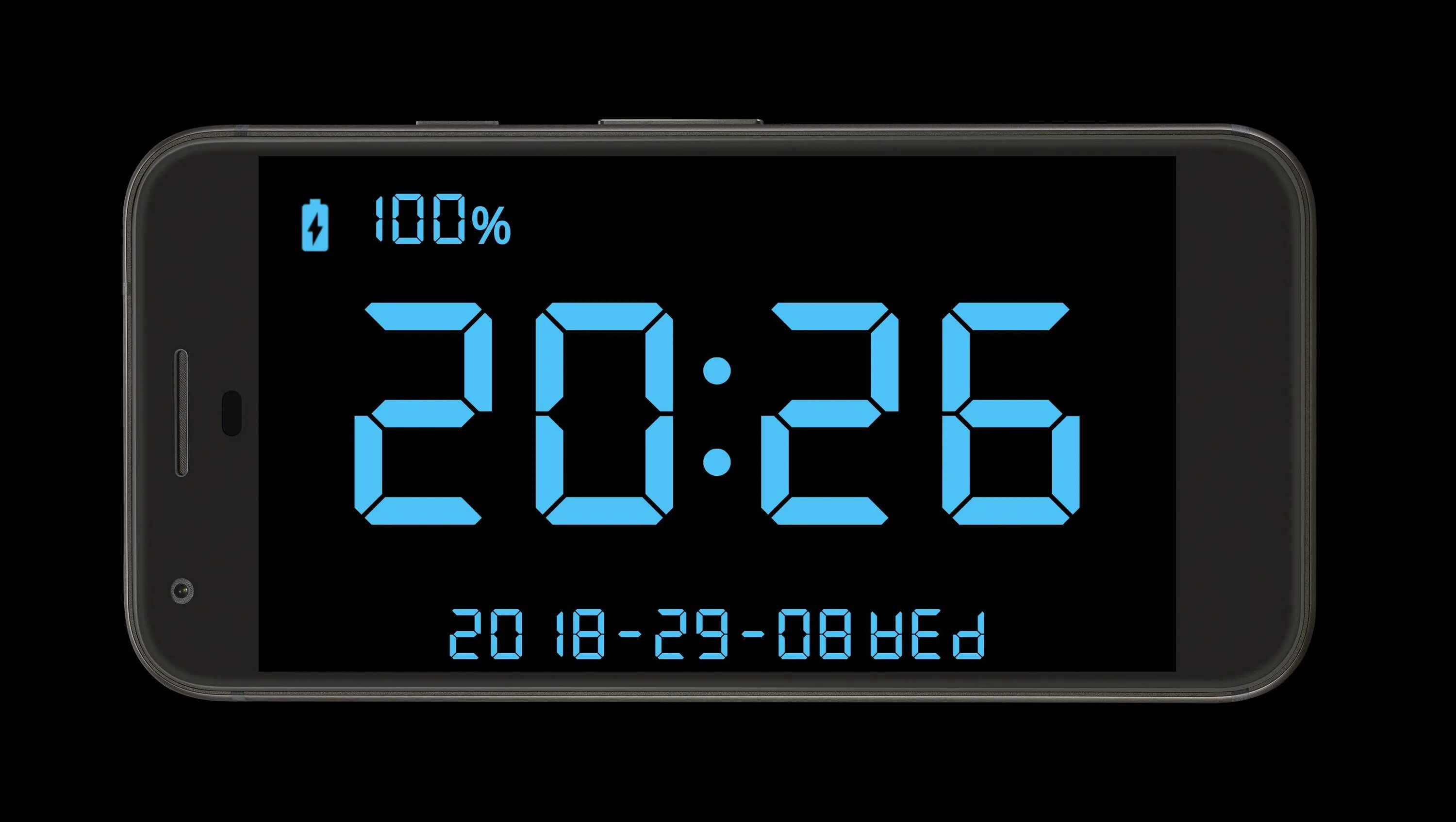 Digital Clock. Calculator Digital Numbers. Alarm Clock Letters. Numbers Set for 