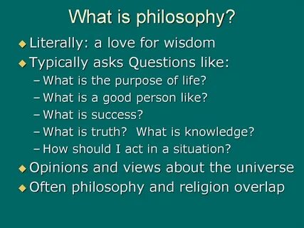 Am philosophy