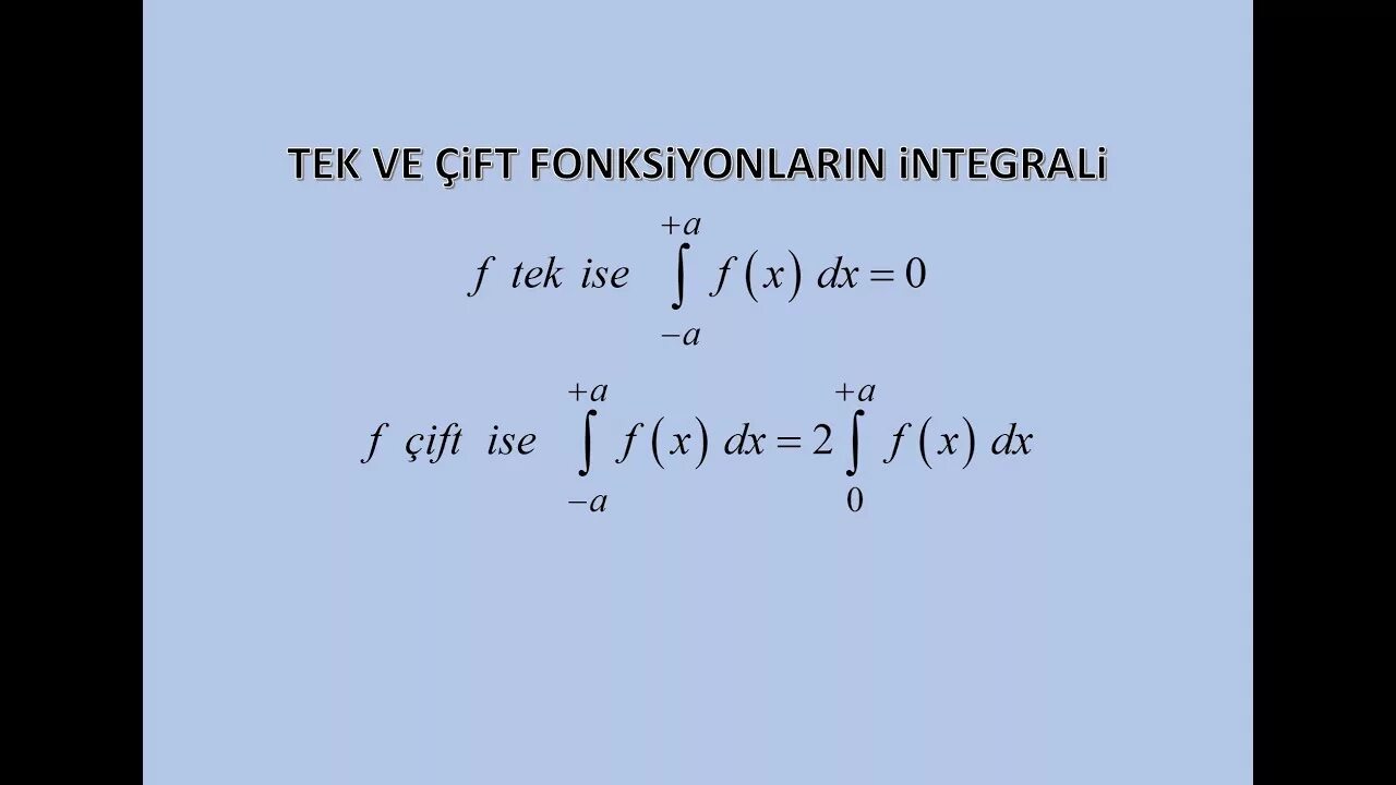 Tek ve. Tek ve