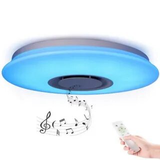 Люстра с колонкой bluetooth
