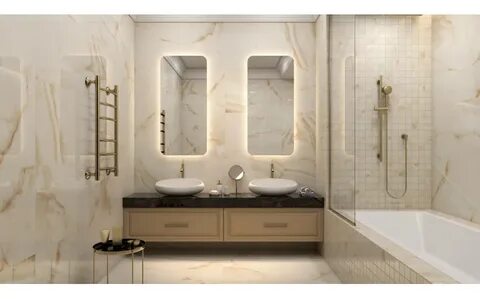 Жуынатын бөлмеге арналған плитка дизайны - 2breathing.ru сайтында