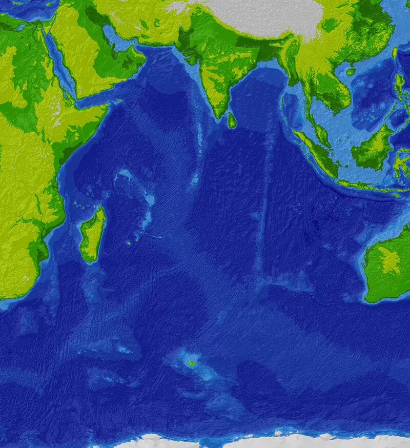 Части индийского океана