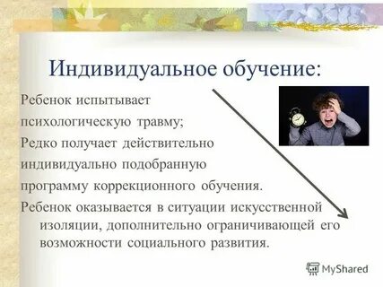 Индивидуальное обучение презентация