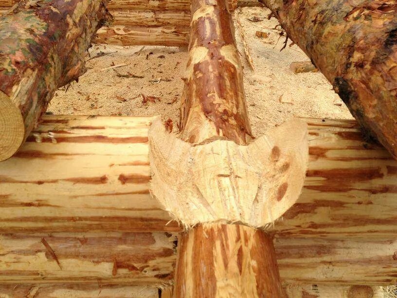 Срубы стыки