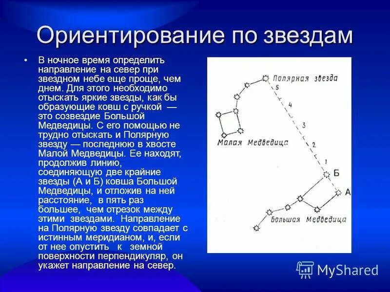 По какой звезде ориентируются. Ориентирование по звездам. Орентирование по звёздам. Ориентирование по полярной звезде. Ориентирование по полярной звезде рисунок.