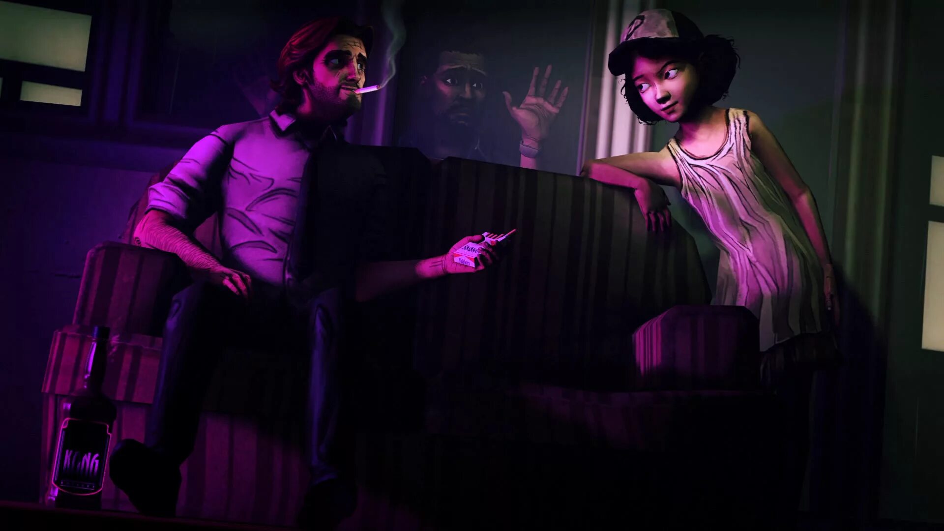 Папа и дочки амонг. Бигби the Walking Dead. The Wolf among us Бигби.