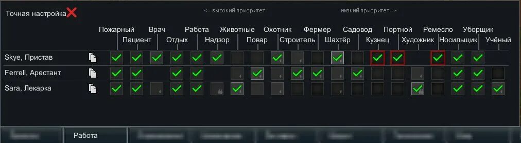 Римворлд приоритет работы. RIMWORLD работа приоритет. Приоритеты Рим ворлд. RIMWORLD работа.