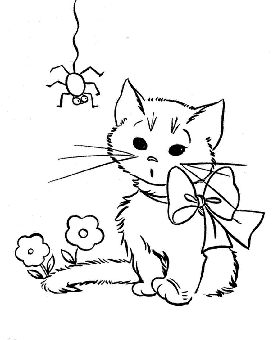 Распечатки котиков раскраски. Котенок. раскраска. раскраска кошка с котятами. картинки котят раскраски. котенок раскраска для детей.
