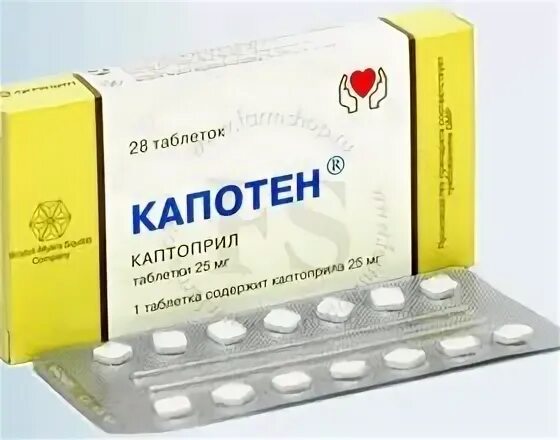 На какое время действует капотен