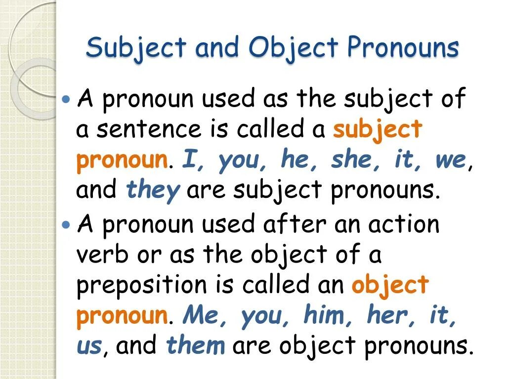 Subject subject an interesting subject. Subject and object pronouns. Обджект пронаунс. Subject pronouns и object pronouns. Сабджект местоимения.