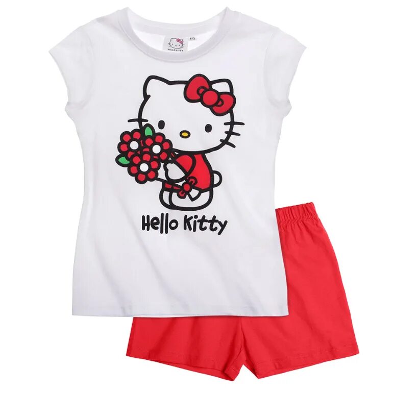 Хэллоу одежда. Хеллоу Китти одеждына hello Kitty. Пижама Хелло Китти детская. Хелло Китти платье Хелло Китти для девочек. Хелло Китти футболка для девочек.