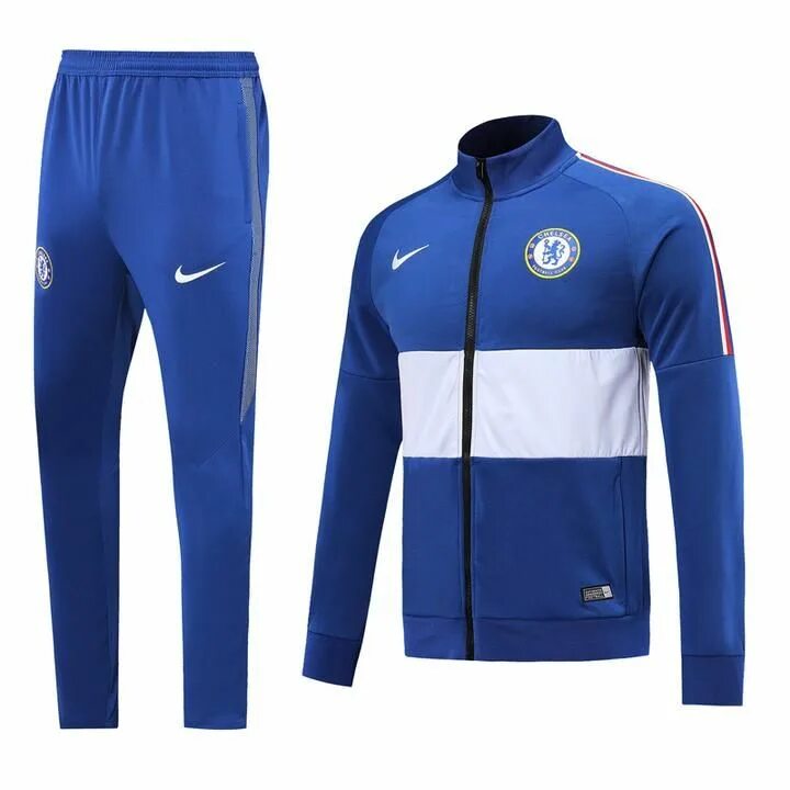 Chelsea Tracksuit 2023 Blue. Футбольный костюм Nike. Купить футбольный костюм