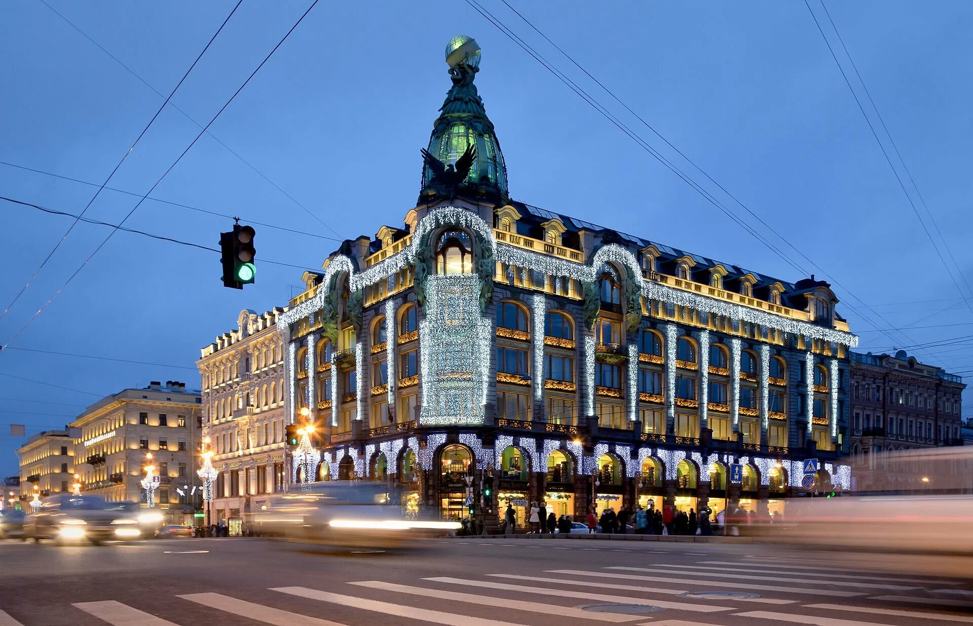 Здание Зингер в Санкт-Петербурге. Зингер санкт петербург книги