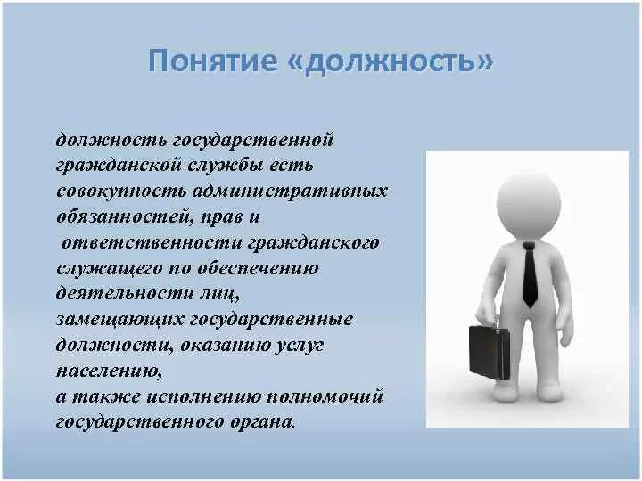 Полномочия лица занимающего государственную должность. Полномочия лица занимающего государственную должность
