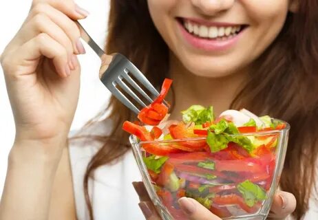 I eat vegetables