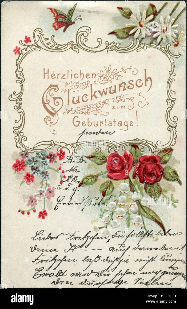 Открытка с днём рождения на немецком языке. Немецкие открытки с днем рождения. Поздравление с днем рождения на немецком. Открытки с юбилеем на немецком языке.
