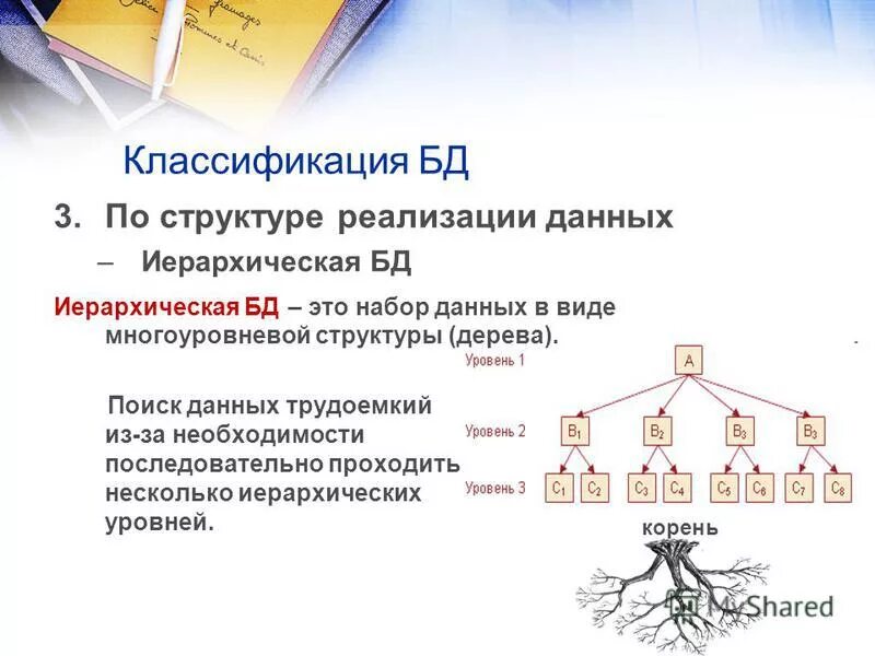 Access реализует структуру данных. Access реализует структуру данных