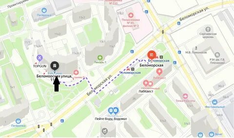 Беломорская москва карта