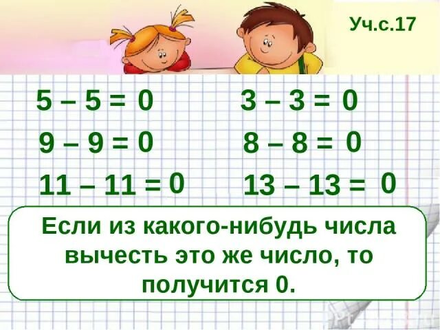 Сложенгие и вычитание счислом 0. Сложение и вычитание с нулем. Если из числа вычесть 0 то получится. Прибавление и вычитание числа 0.