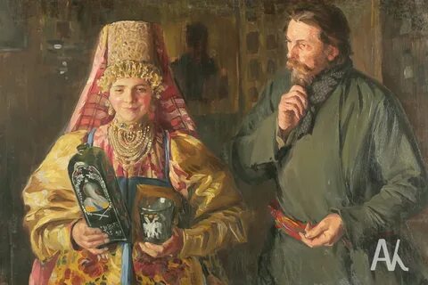 Молодая жена купца