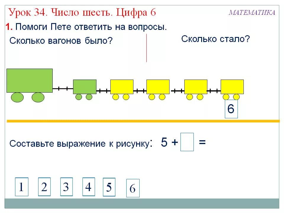Число 6 составляет от 30. Число 6 цифра 6. цифра 6 для презентации. цифра 6 1 класс. число 6 презентация.