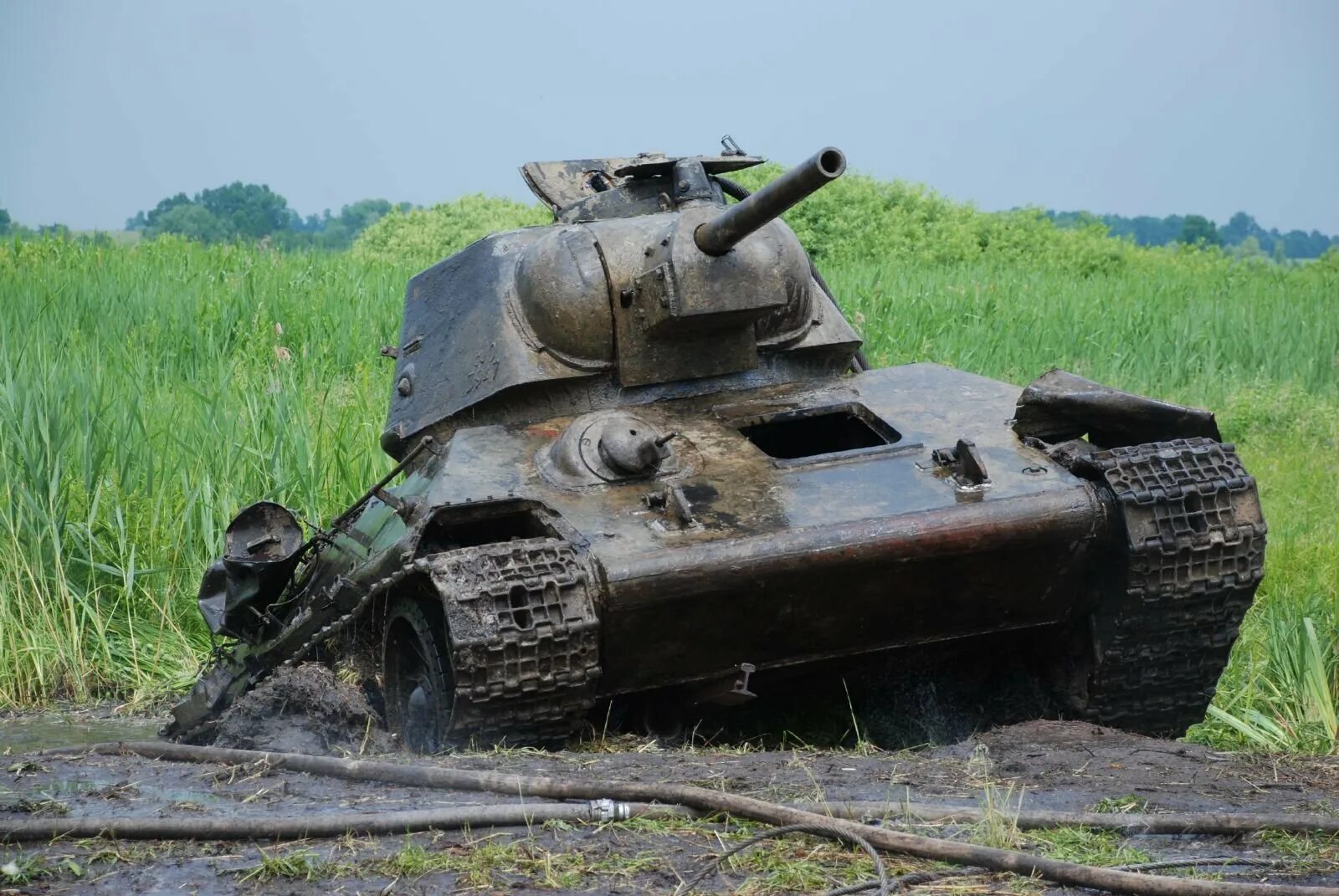 Т 34 сражение