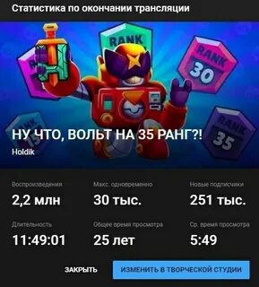 Аккаунт холдика