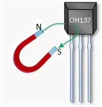 Arduino: Датчик Холла