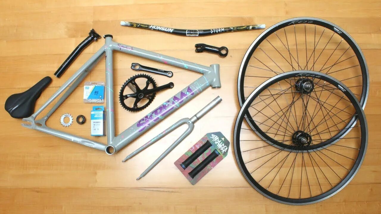 Build and fix. Velano fixie. skream frameset. dolan track.