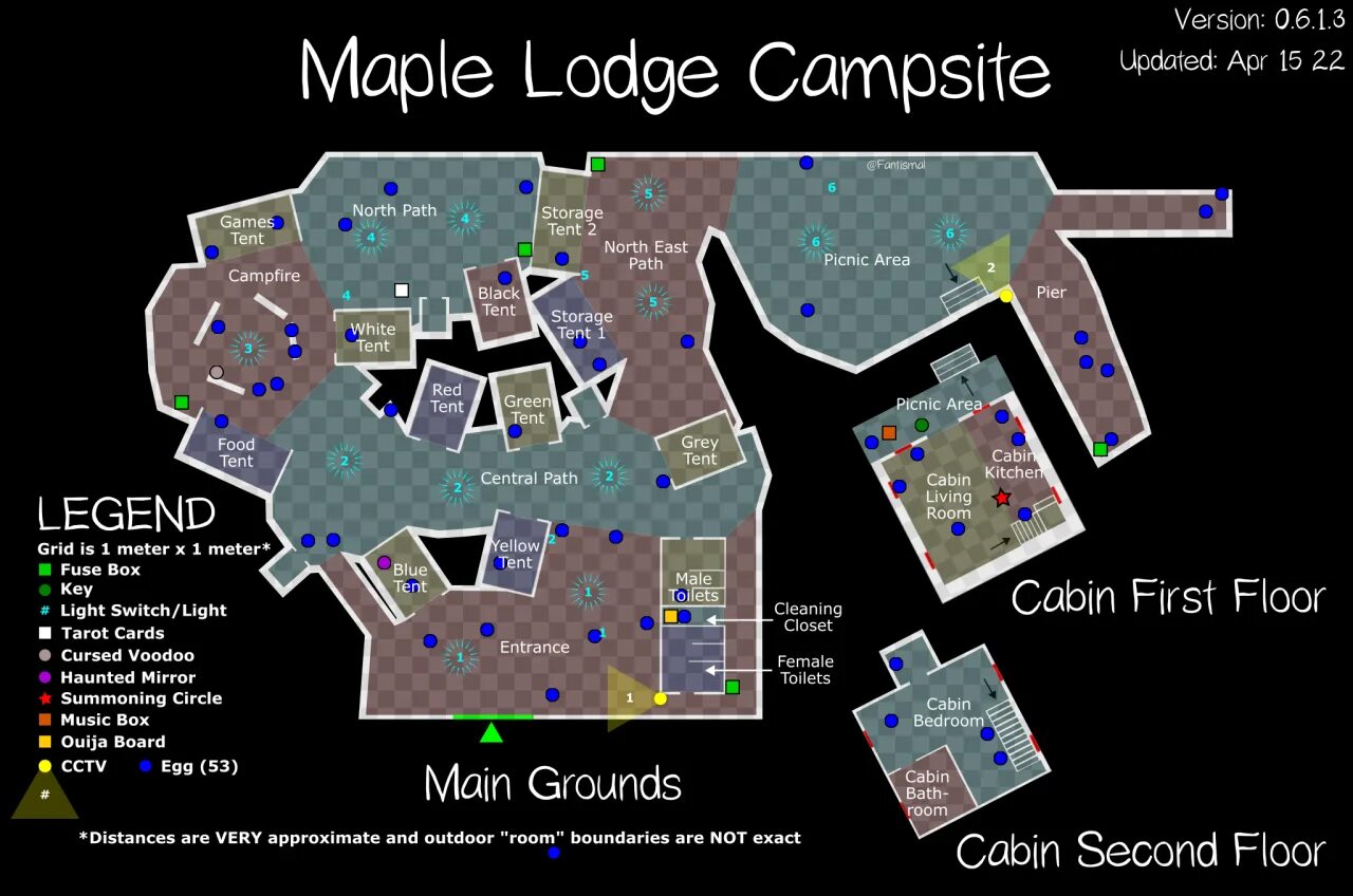 Проклятые предметы на карте camp. Camp woodwind карта. Maple lodge campsite фазмофобия карта. Edgefield road phasmophobia. Проклятые предметы на карте camp.