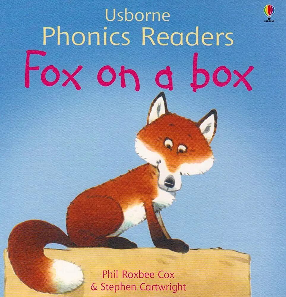 Reading fox. Fox on the Box. Usborne Fox on a Box. Fox in Box. Книги про Лис.