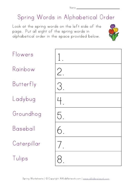 Order spring. Put the Words in Alphabetical order. Words in Alphabet order. Alphabetical order. Put the Words in Alphabetical order Worksheet 5 класс.