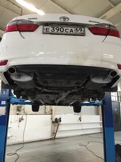 Выхлоп камри