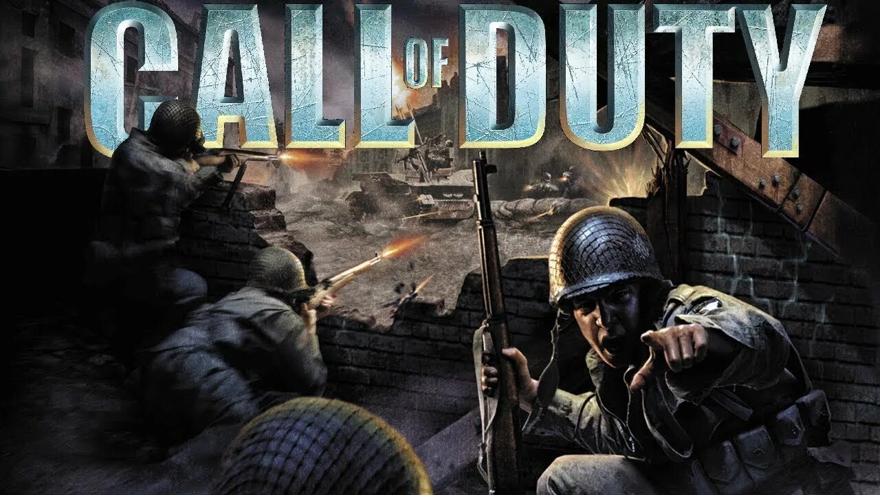 Call of duty 1 прохождение. Call of Duty 1. Call of Duty 2003. Qol OFDYT 2003. Call of Duty 1/6.