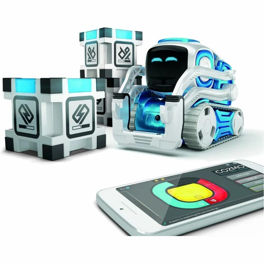Робот с искусственным интеллектом cozmo. Робот игрушка anki cozmo. Робот козмо с искусственным интеллектом. Робот anki cozmo limited edition (blue. Робот anki cozmo.